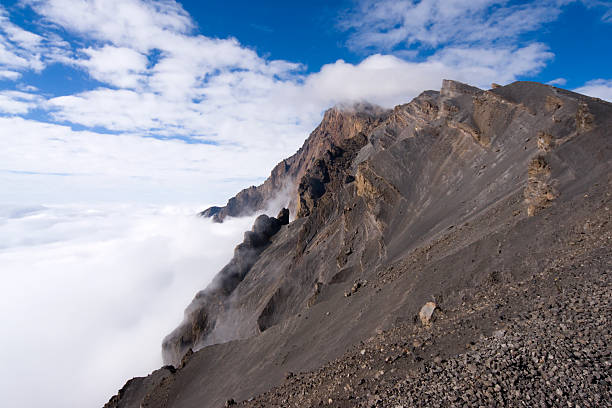Mount Meru crater rim