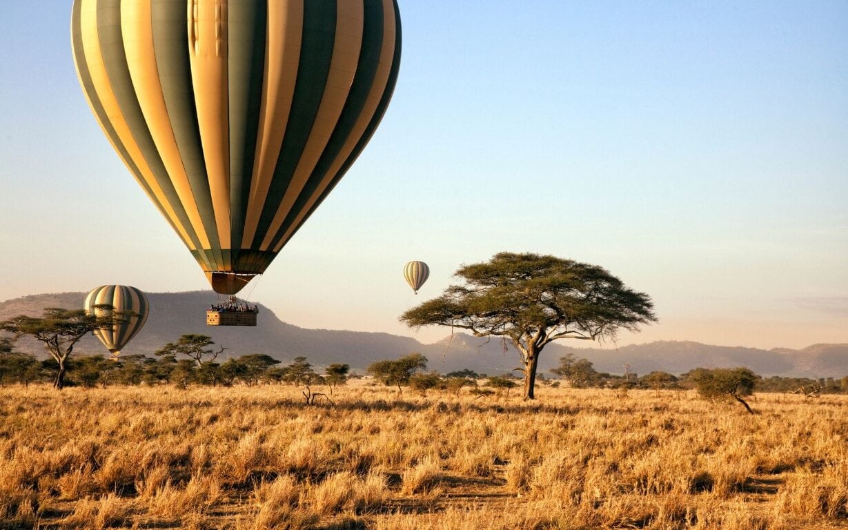 Hot Air Balloon Safari