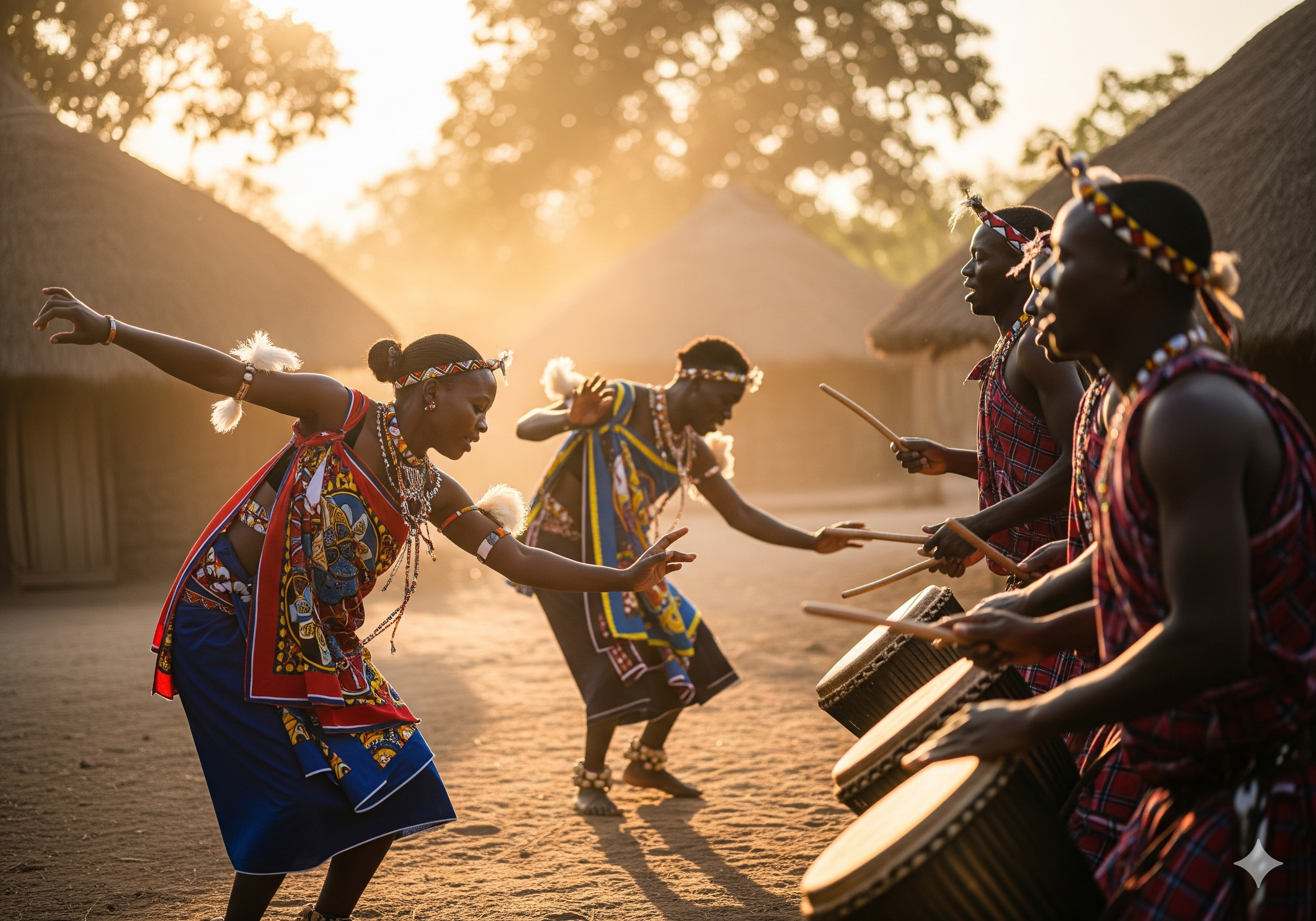 Traditional Tanzanian dance is a vibrant expression of the country's cultural diversity